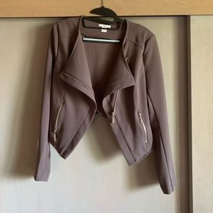 Bar III Jacket - Grayish Plum - Size L